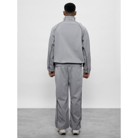 Sports suit men's, size 50, gray color-3