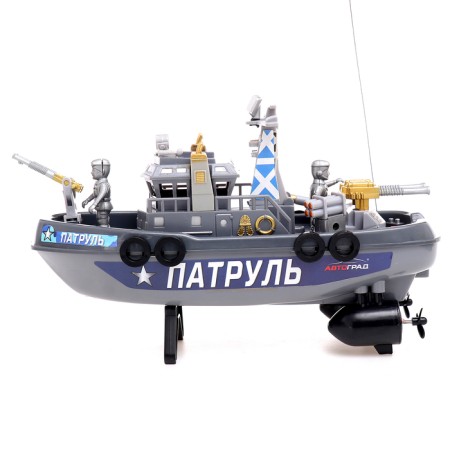 Radio -controlled “Rescuers” boat, water patrol-1