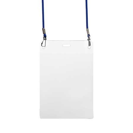 Baiga vertical, external 153x105 mm, internal 123x95 mm, on a blue lace 40cm-1