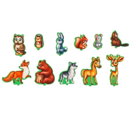 Frame - developing 3D “predators and herbivores”-6