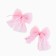 Hair clip, glisten clamp, bow 7.5 cm, 2 pcs, cats aristocrats