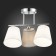 Ceiling EVOLUCE lamp. Sle300402-03. Prato. 3x40 W, E14, 37x25x31.5 cm, chromium color