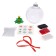 New Year! Set for experiments Christmas tree toy "Ball with a bunny", diameter 10 cm