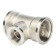 The transitional SFT-0022-001121, 1 "x 1/2" x 1 ", internal thread, nickel. Brass