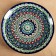 Largan Rishtan ceramics "Patterns", 32 cm, blue