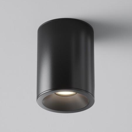 Technical C029CL-01B, 1xGU10, 50W, 8.5x8.5x1.5 cm lamp, black color, black-2