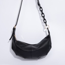 Bag bag, lightning department, adjustable belt, black color