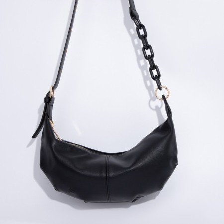 Bag bag, lightning department, adjustable belt, black color