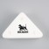 Ceramic bowl for rodents angular 75 ml 9.5 x 6 x 2 cm, white