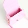 Baby bag on the valve, pink color