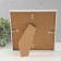 Photo frame plastic LIDA 20x20 cm white