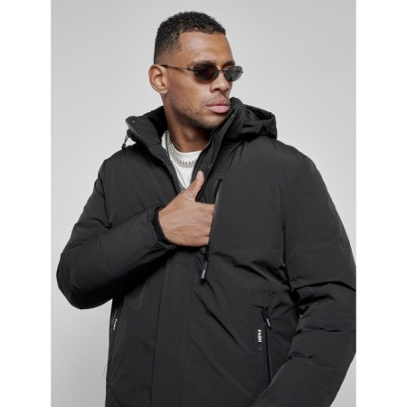 Sports male winter, size 60, black color-10