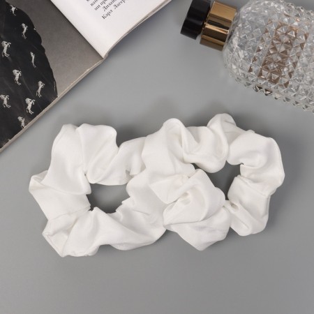 Hair elastic band "Orbit" (set 2 pcs) Ariadne Classic, 10 cm, white-1