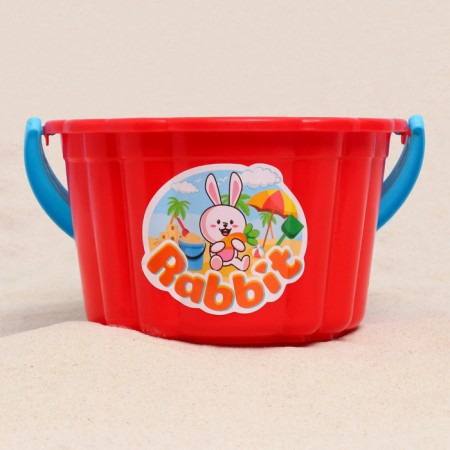 Children's set "Buckets, shoulder blades, molds": 6 toys for sandboxes, plastic, mix-1