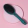Massage comb, 7.5 × 24.5 cm, turquoise color