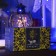 Garland "fringe" 3 × 0.6 m, IP44, UMS, dark thread, 160 LED, blue glow, 220 V