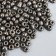 Round beads 6/0 "Dark Silver" 20 g