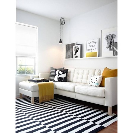 Rolled curtain 50 x 175 cm, "Plain", white color-2