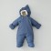 Kinderlitto Kinderlitto "New Domovyen-1", height 62-68 cm, Denim's color.