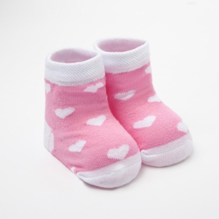 Набор носков "Minnie Mouse", белый/розовый, 6-8 см-1