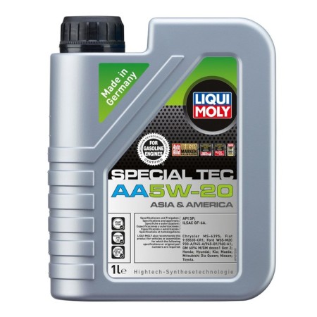 Motor oil Liquimoly Special Tec AA 5W-20 SP GF-6A, NS-Synthetic, 1 liter