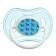 Nipple - orthodontic dummy with a container, +3 months., Blue color
