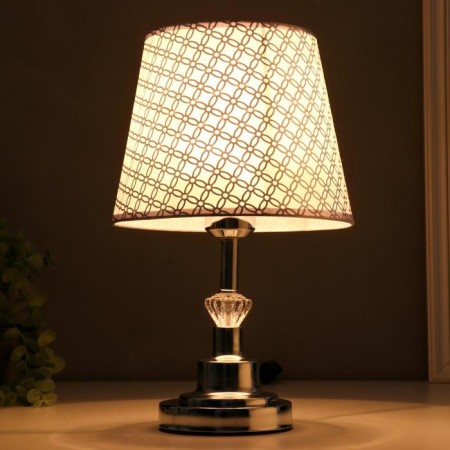 Table lamp 16227/1CR E27 40W chrome 21x21x34.5 cm Risalux-2
