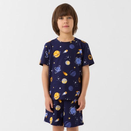 Pajama nursery (T-shirt and shorts) KAFTAN Space, RR 36 (134-140)