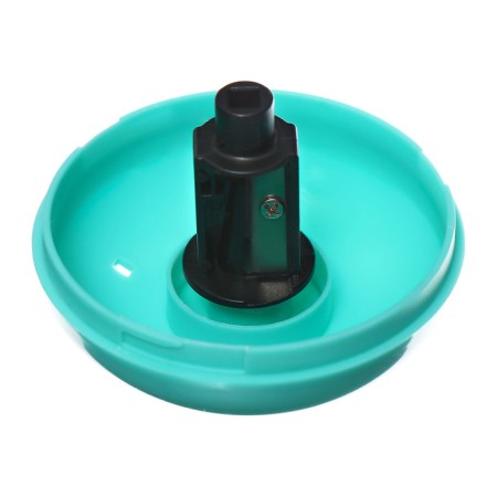 Electric sharpener (batteries are not included). It works from 2 aa batteries turquoise-3