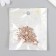 Decor for creativity plastic for metal "Star with pearls" 1.4x1.6 cm
