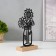 Suvenir Metal "Sunflower in the Bank" Black 5x11.5x22 cm