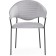 Chair on the metal frame Runso metal/velor, black/gray 57x56x82 cm
