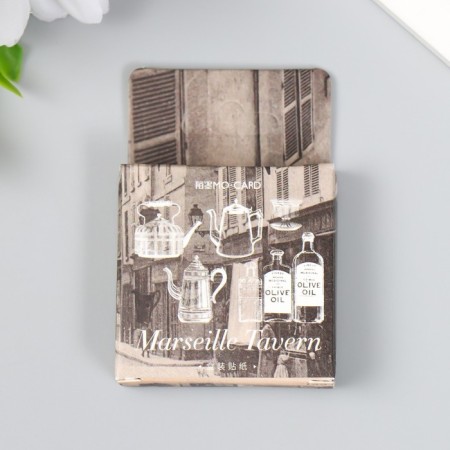 Stickers for the creativity of "Tavern" set 46 pcs 4.4x4.4x1.1 cm-3