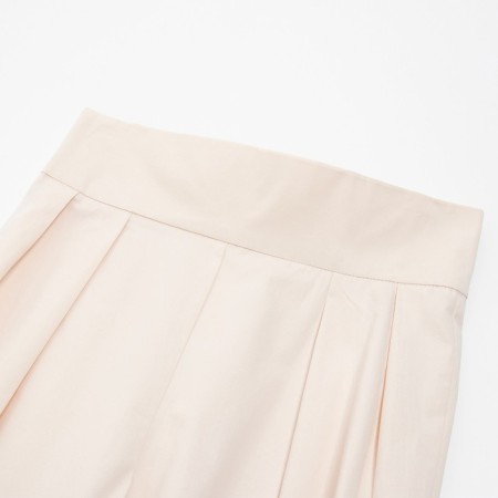 Women's cotton pants Minaku: Enjoy Milk color, size 44-8
