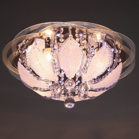 Chandelier 55647/500 CR chrome 5x40W+13W E14 LED PDU 50x50x25cm-2