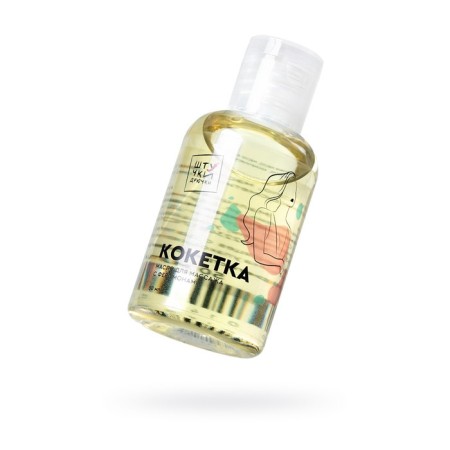 Massage oil with pheromones of the little cutting “Coquet”, 50 ml