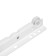 Roller guides 500 mm, white color