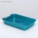 The toilet is medium, without a mesh 36 x 26 x 6.5 cm, a mix of flowers