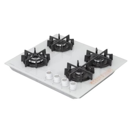 Hon surface Delvento V60N41C011, gas, 4 burners, white-3