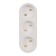 Tip electric rexant, 6-10 a, without salary, linear, white