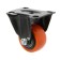 Furniture wheel Cappio, d = 38 mm, pvc coating