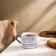 Porcelain mug SL Home "Scandy", 450 ml, white color