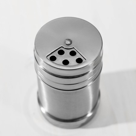 Solonka made of stainless steel “metallic”, 280 ml, 6.3 × 10.5 cm, silver color-4