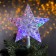 LED top for the Christmas tree "White" 22 cm, 15 LED, wire 2 meters, 220 V, glow of multi