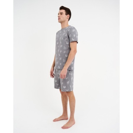 Pajama men's kaftan "Tiger" size 54-2