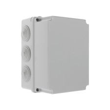 Distribution box Ural Pak, 190x140x120, IP 55, 10 VX, gray, KO-65027190-012