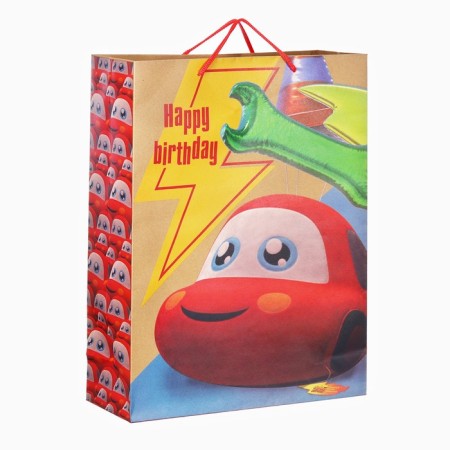 Gift Crafts "Happy Birthday" 40x31x11.5 cm, cars-1