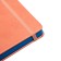 Leduced Diary A5, 140l, Cage, leatherette, elastic band, turquoise slice, peach