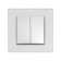 Sin -GLOSSY GLASS, 10 A, 2 keys, hidden, glass, silver