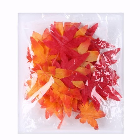 Decor "Autumn twig with leaves" set of 15 pcs., Size 1 pc. - 13.5 × 13 × 0.2 cm-6
